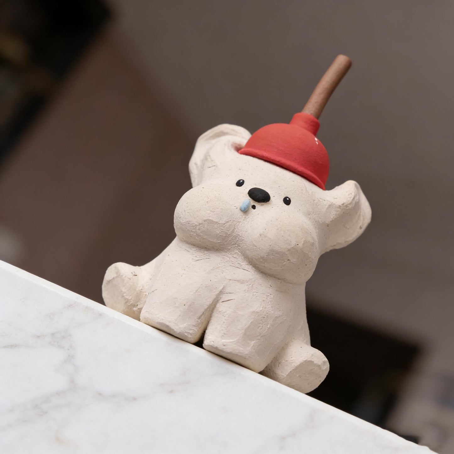 Handmade Ceramic Dog | Cute Dog Decor | Funny Home Decor | Gift for Dog Lovers | Art Decoration | Brithday Gift