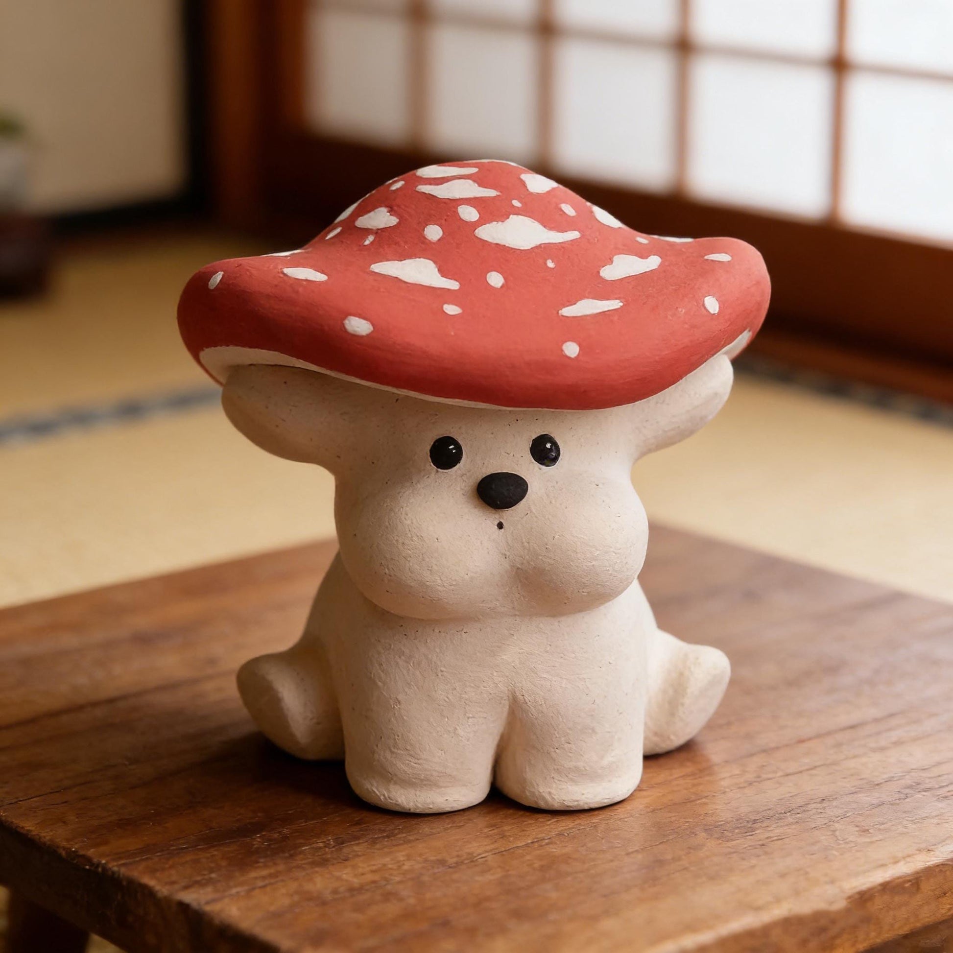 Handmade Ceramic Dog | Cute Dog Decor | Gift for Dog Lovers | Art Decoration | Brithday Gift | Custom Art Decoration | Ceramic Dog Figurine